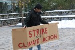 Students urge others to take action at climate strike