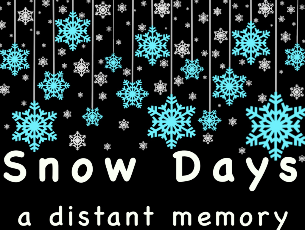 Snow days: a distant memory