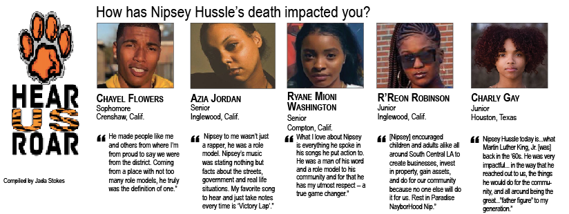 TALK BACK: How has Nipsey Hussle’s death impacted you?