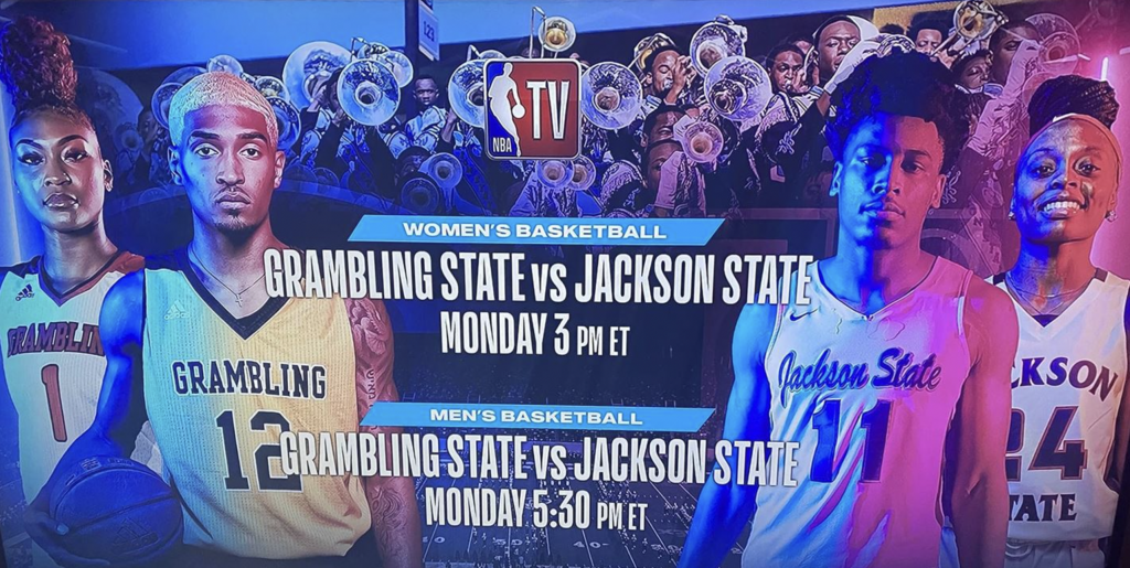 Grambling games being televised on NBA TV