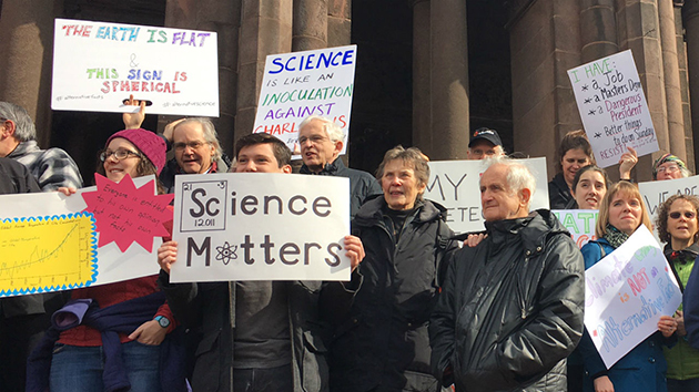 People are gathering across the world to show support for science. SPECIAL TO THE ORACLE
