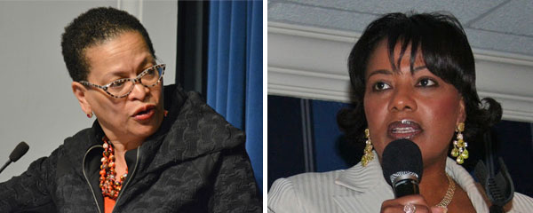 Julianne Malveaux and Bernice King