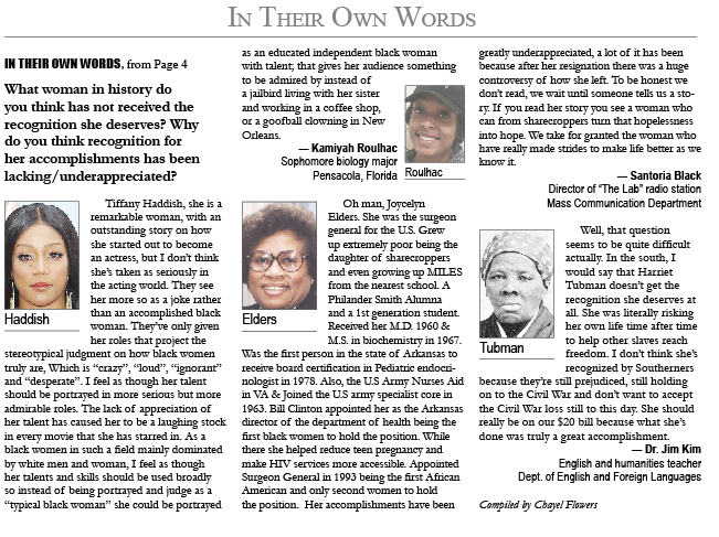In Their Own Words