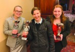 Debate team members defend titles