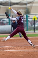 Softball run rules both opponents to open Invitational