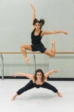 Students plié to international dance seminar