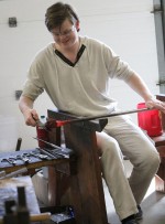 Student discovers his passion through experience with glass