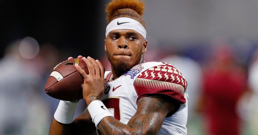 FSU QB Deondre Francois kicked off the team