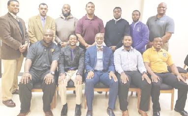 Omega Psi Phi hosts Black History Month Program