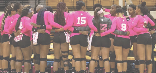 Volleyball drops season finale versus UAPB, prepares for SWAC Tournament
