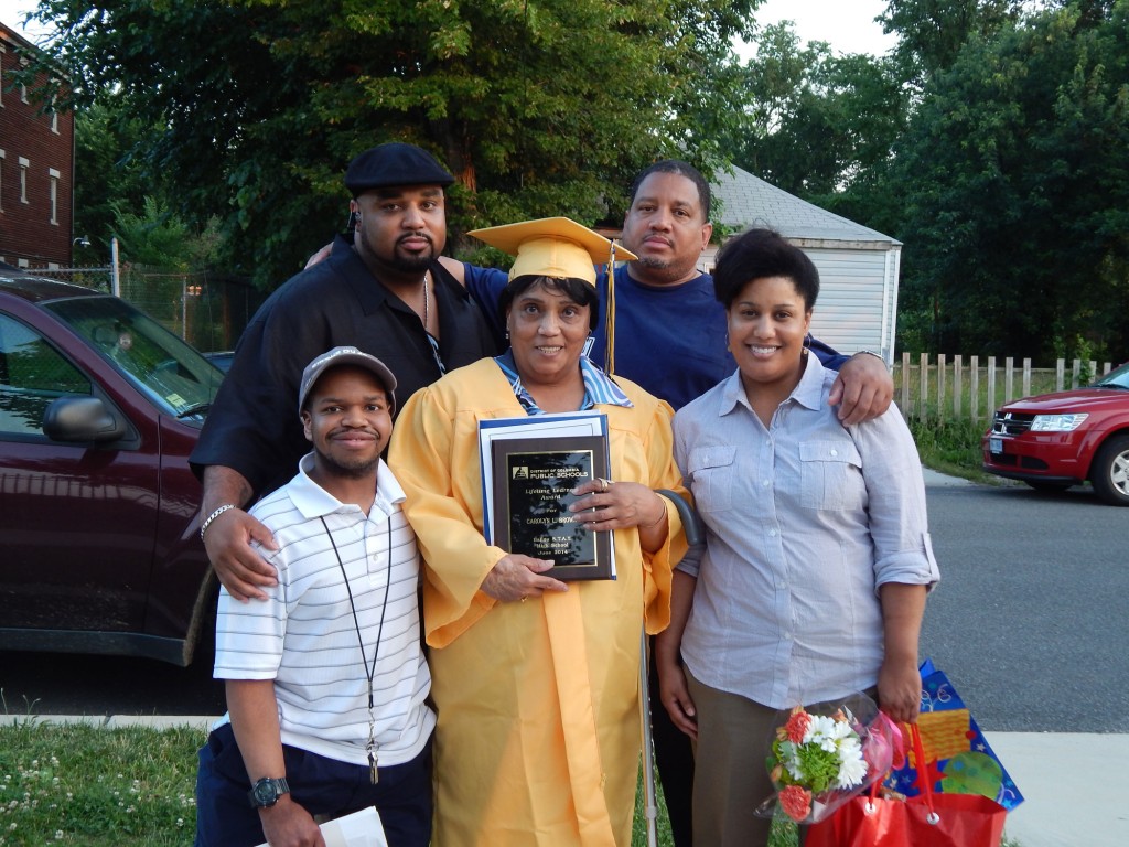 Carolyn Brown and family