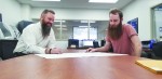 Bearded bros share interests, fine facial hair